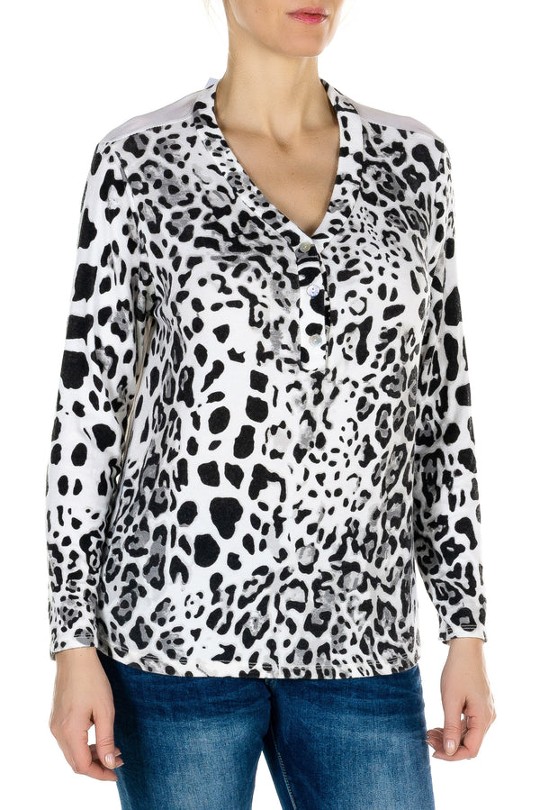 Cheetah Print Pullover