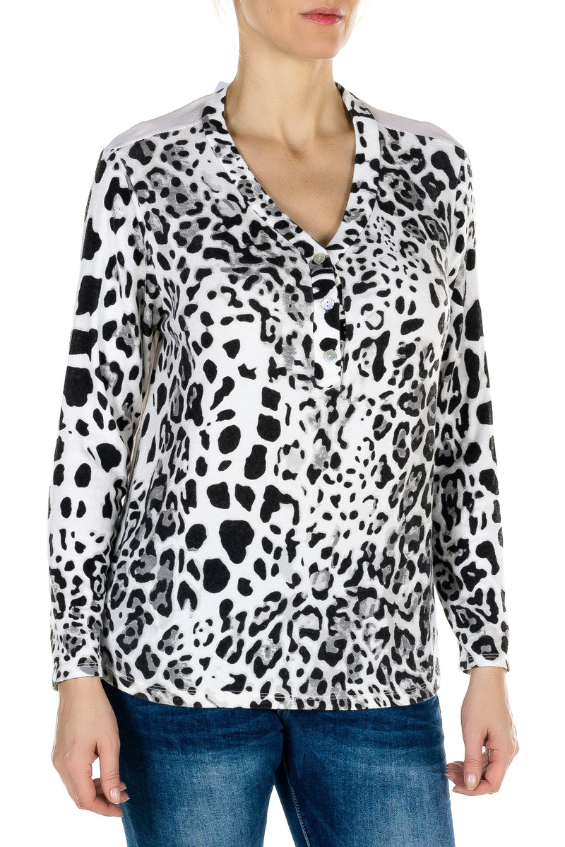 Cheetah Print Pullover