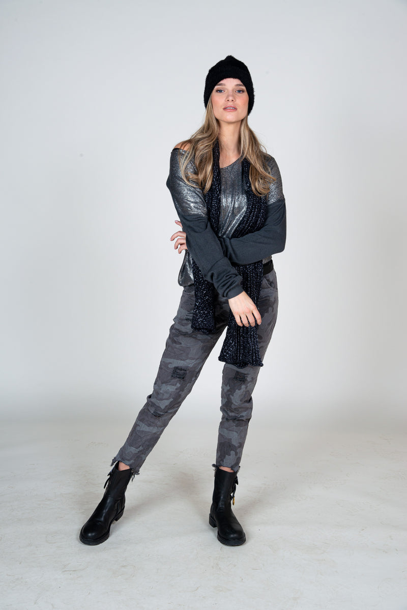Belted Camouflage Pants