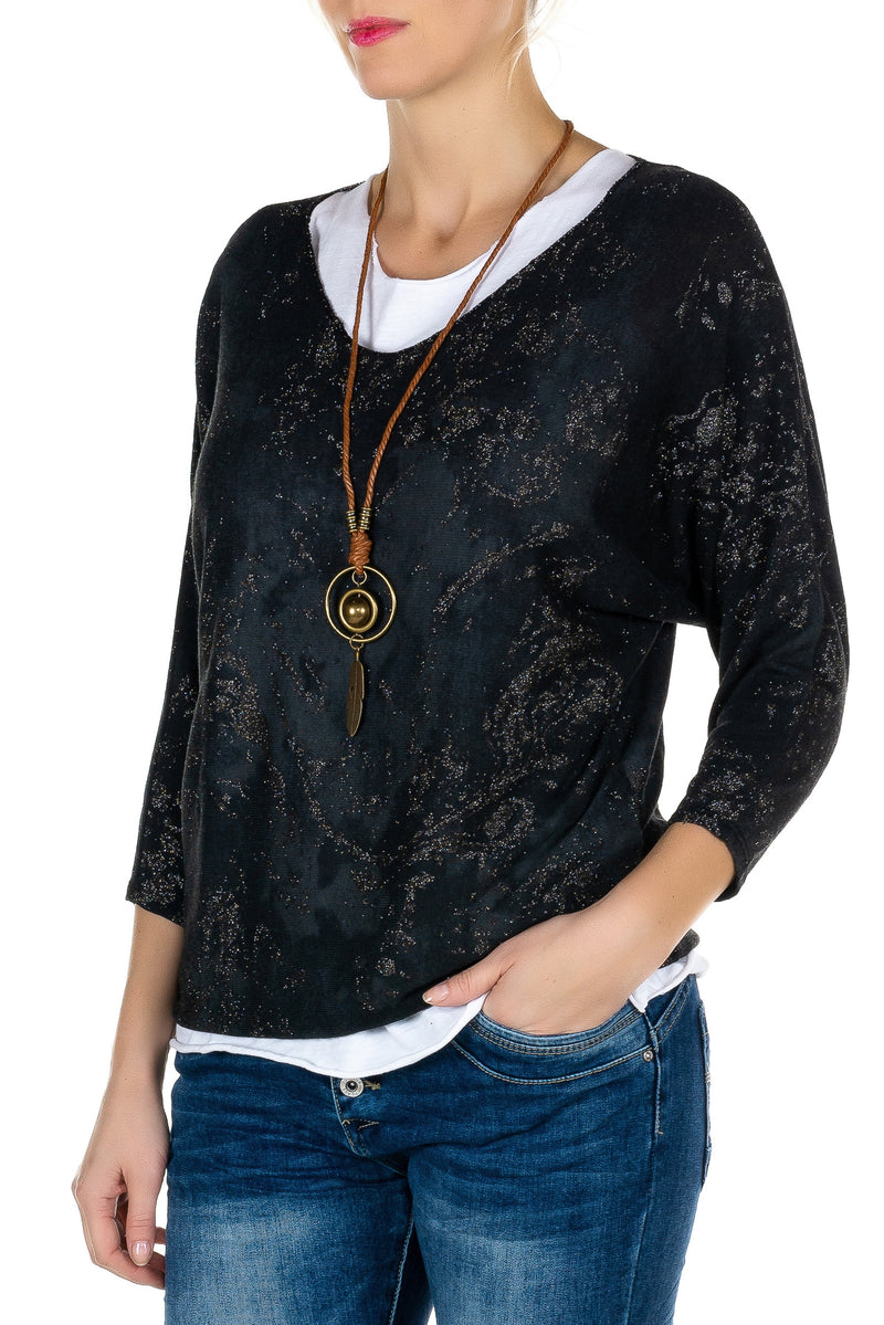 Lurex Tone Top - 2 pcs