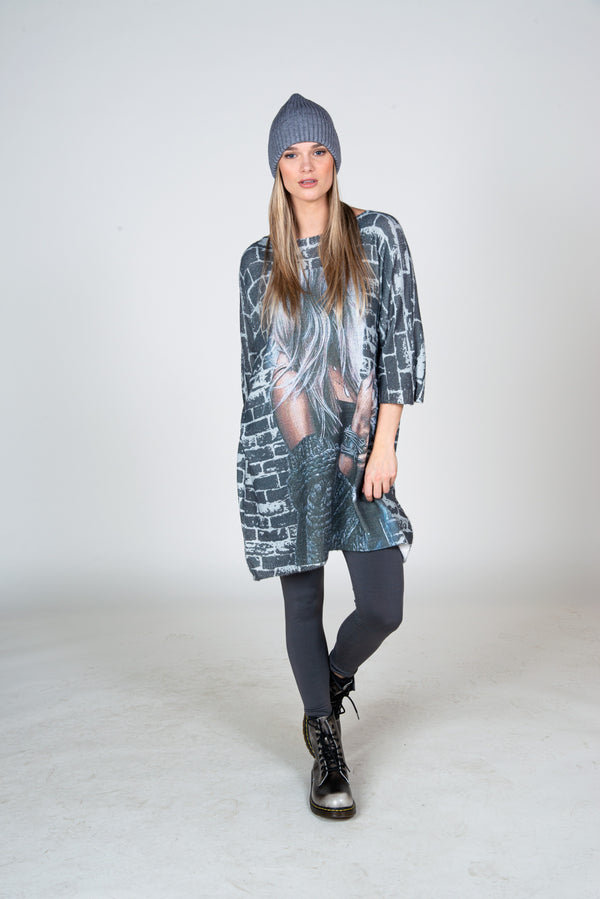 Boat Neck Tunic dress